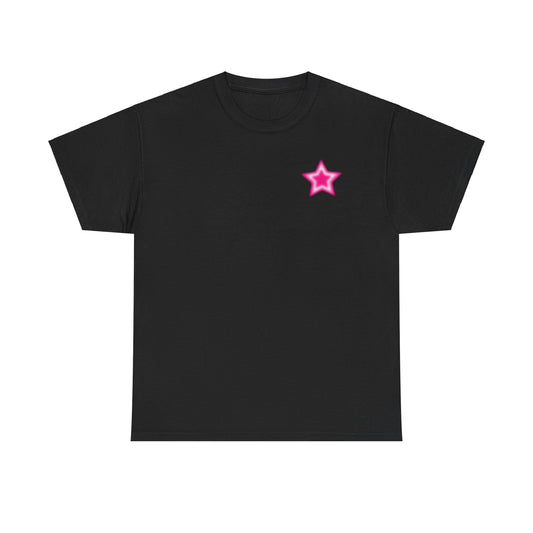 Y2K Metallic Star tee