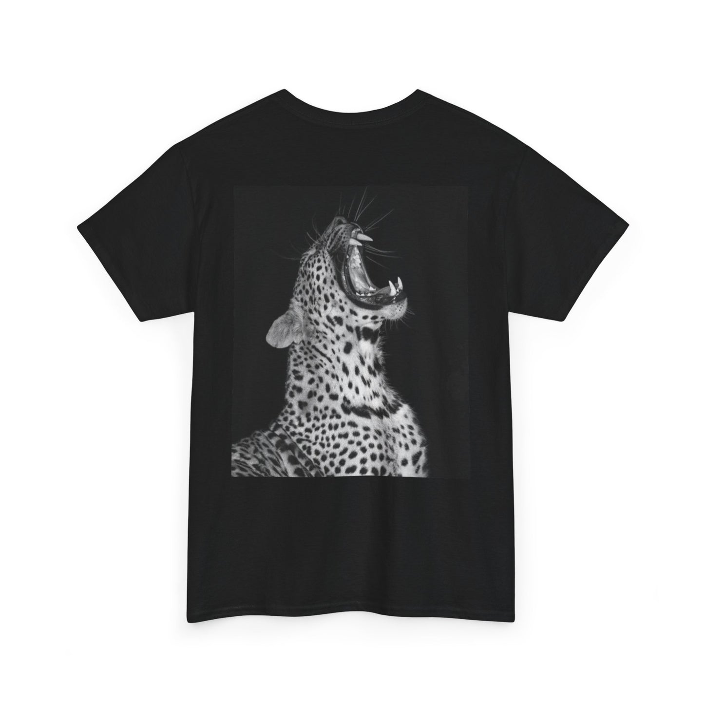 Black CCC Leopard tee